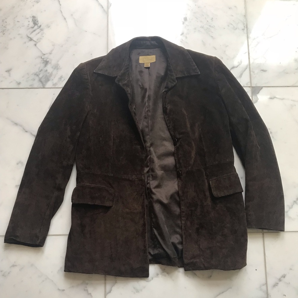 Nordstrom Caslon Suede Jacket